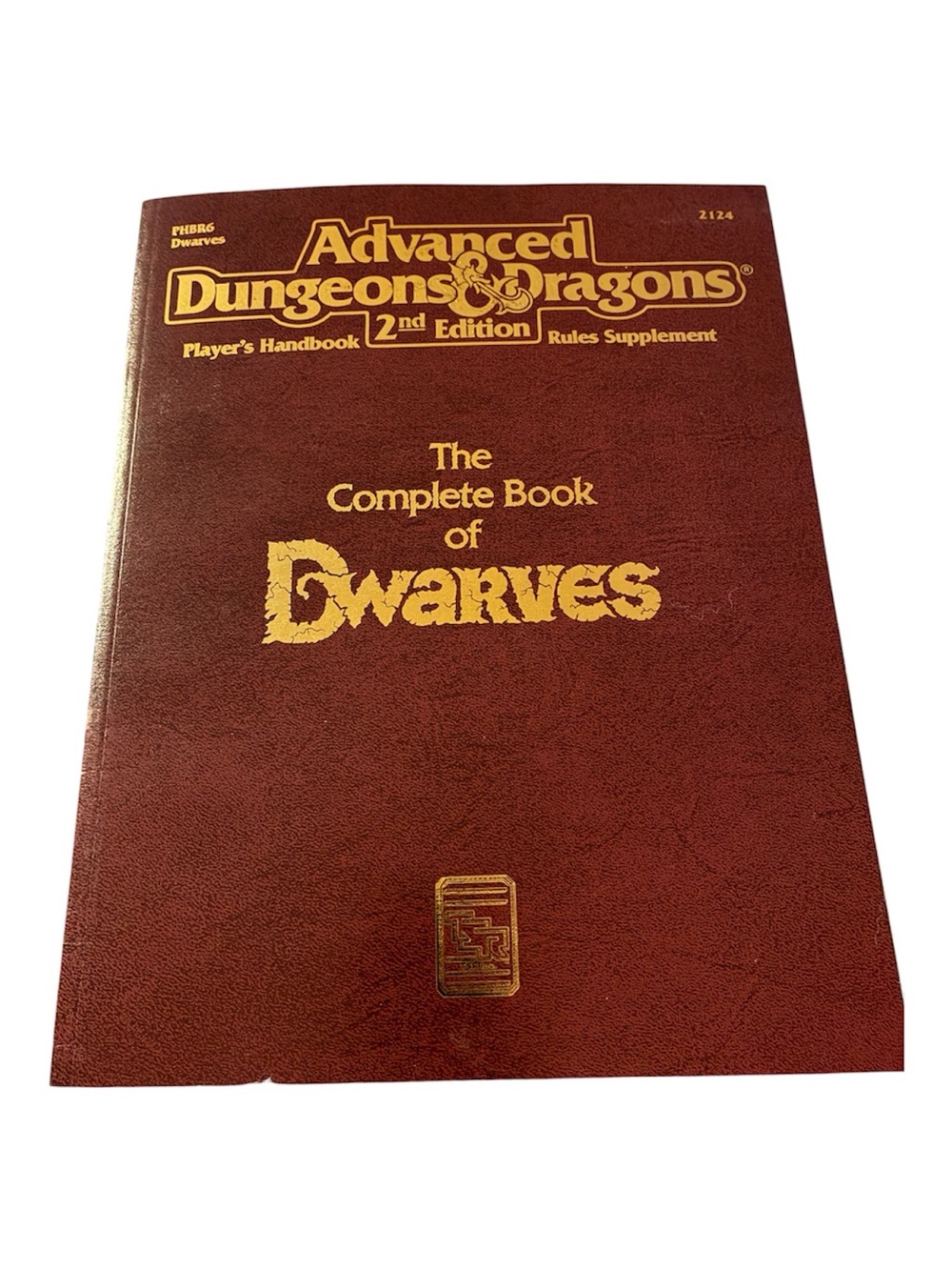 TSR AD&D 2nd Ed Complete Book of Dwarves (1st) Softcover 2124 Advanced D And D